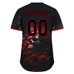 Custom Gothic Personalized Authentic Baseball Jersey BSBJ01-E06003