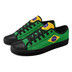 Custom 2026 World Cup Brazil Sneakers DIY Country Flag Running Shoes Lightweight Sport Shoes Gift for Football Fans Personalized Team Name and Logo FN027-F027054-1