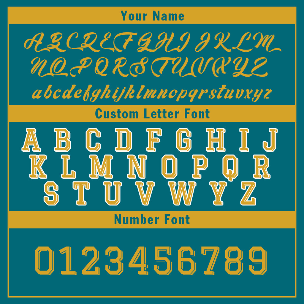 Custom Green Yellow Jacksonville Jacket Bomber Full-Snap Varsity Letterman Personalized Jacket FZ005SX-D020290-16