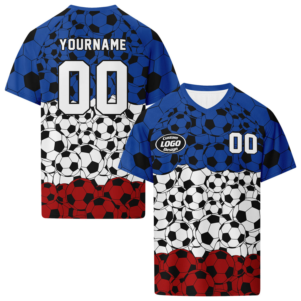 Custom France 2026 World Cup Football Shirt Customized Soccer Jersey for Fans Add Your Name & Number FZ190-F023107-14