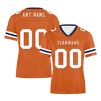 Custom Orange Classic Style Personalized Authentic Football Jersey FBJ02-bd0a70b8