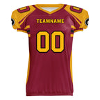 Custom Red Yellow Arizona High-Performance American Football Jersey FBJ06-D023001-1