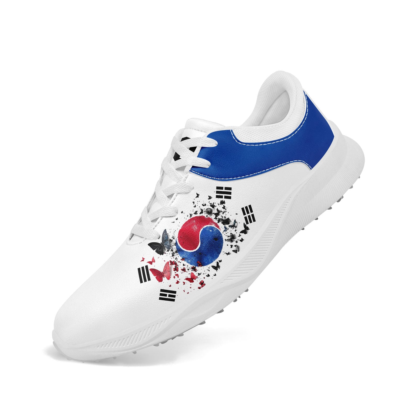 Custom South Korea 2026 World Cup Sneakers DIY Country Flag Running Shoes Lightweight Sport Shoes Gift for Football Fans Personalized Team Name and Logo FN062-F009110-4