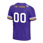 Custom Purple Minnesota Personalized Authentic Football Jersey FBJ02-E0601-6