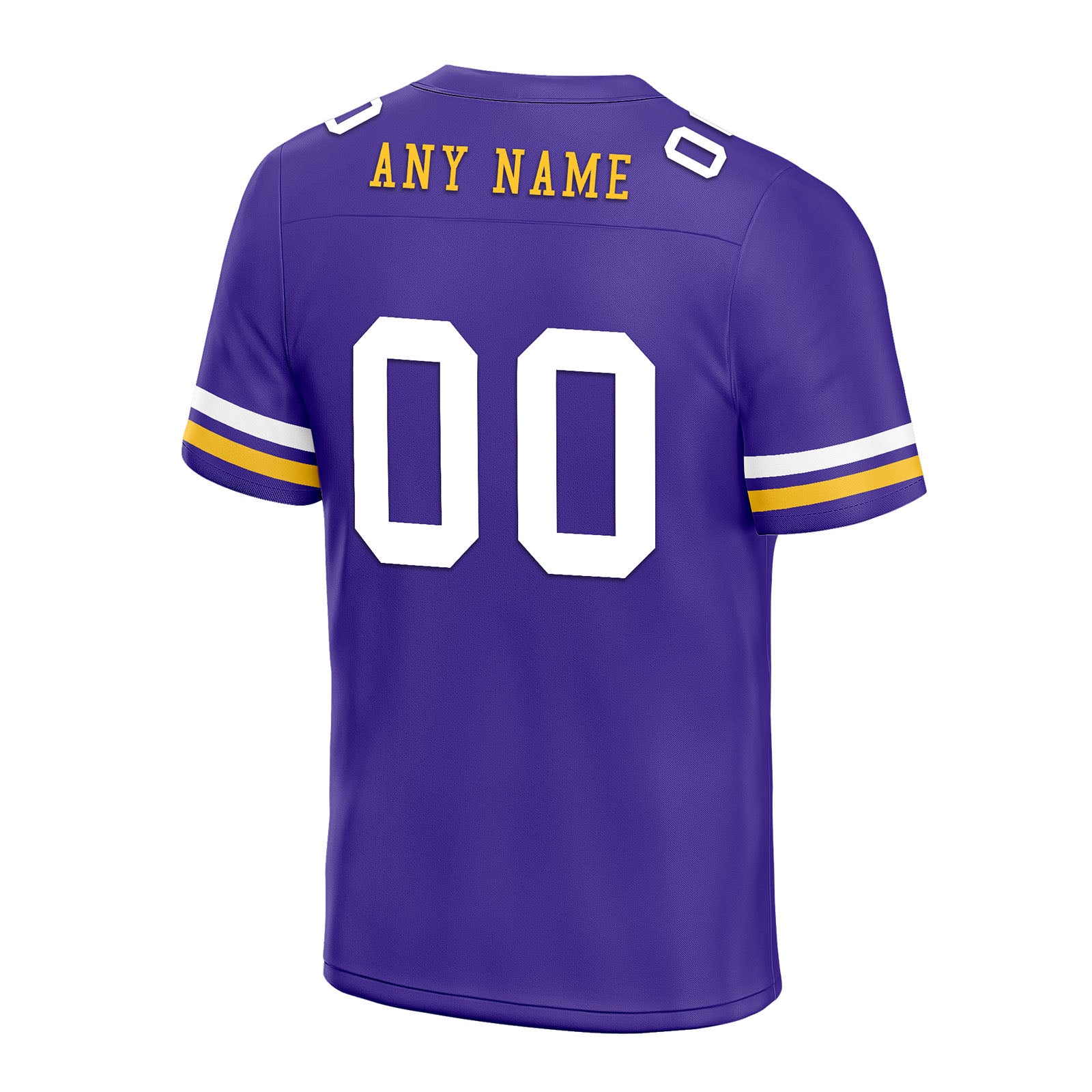 Custom Purple Minnesota Personalized Authentic Football Jersey FBJ02-E0601-6
