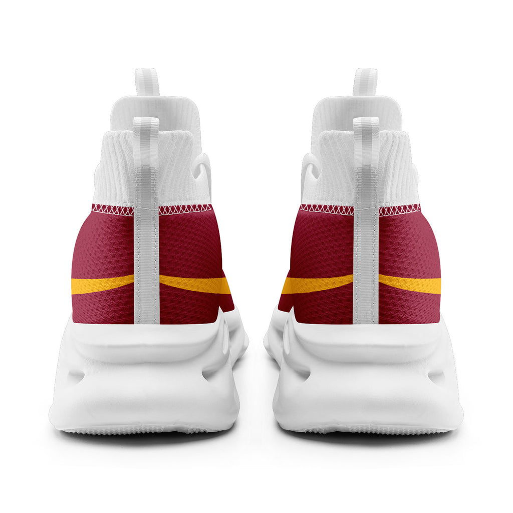 Custom Red Arizona Football Jersey and Sports Shoes Combo Offer Personalized Combo ZH-D025008-1