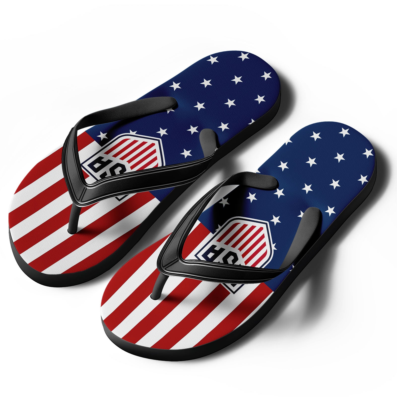 Custom United States 2026 World Cup Sneakers DIY Country Flag Running Shoes Lightweight Sport Shoes Gift for Football Fans Personalized Team Name and Logo FN058-F028041-17