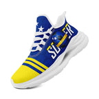 Custom Curaçao 2026 World Cup Sneakers DIY Country Flag Running Shoes Lightweight Sport Shoes Gift for Football Fans Personalized Team Name and Logo FN079-F009087-3