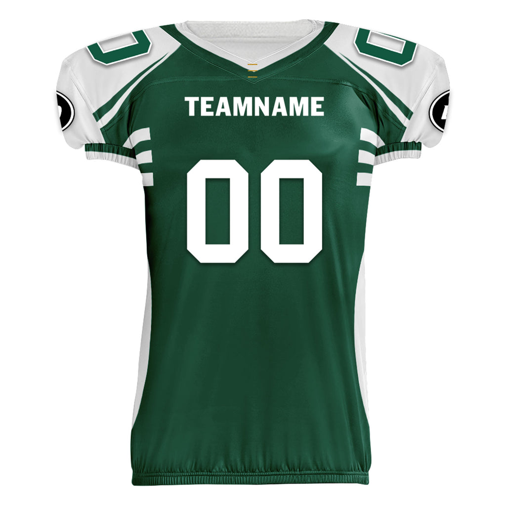 Custom Green White New York High-Performance American Football Jersey FBJ06-D023001-28