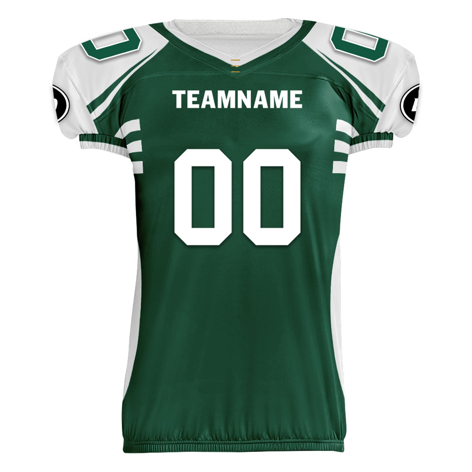 Custom Green White New York High-Performance American Football Jersey FBJ06-D023001-28