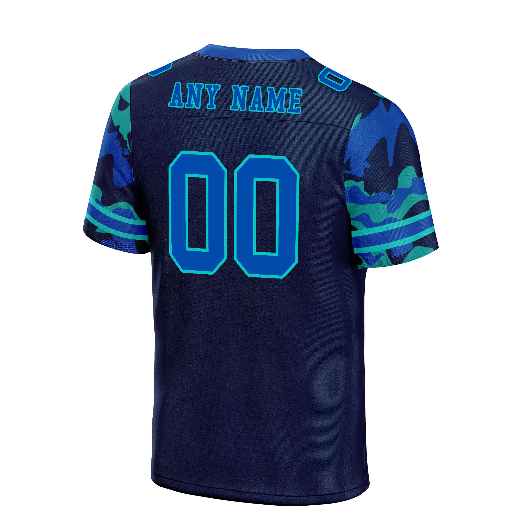 Custom Camo Personalized Authentic Football Jersey FBJ02-D06124