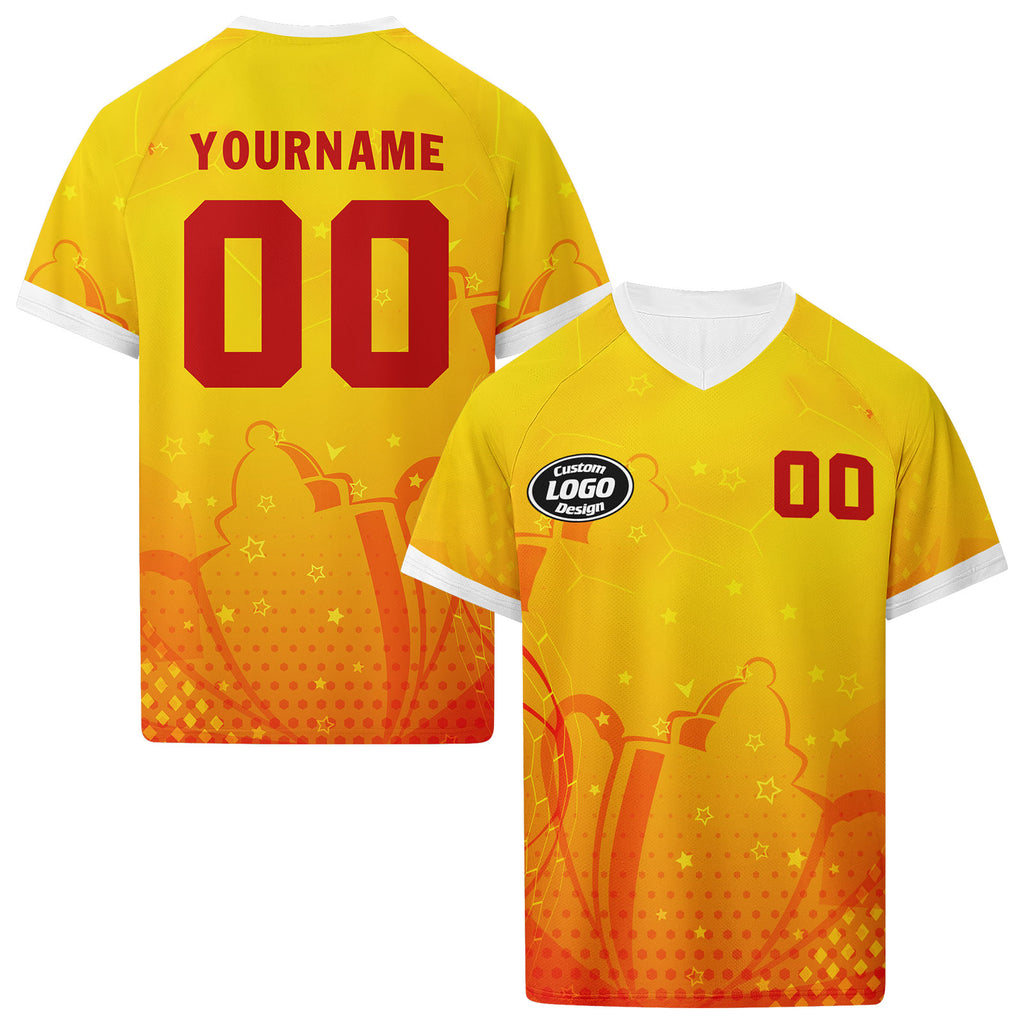Custom Spain 2026 World Cup Football Shirt Customized Soccer Jersey for Fans Add Your Name & Number FZ190-F025072-5