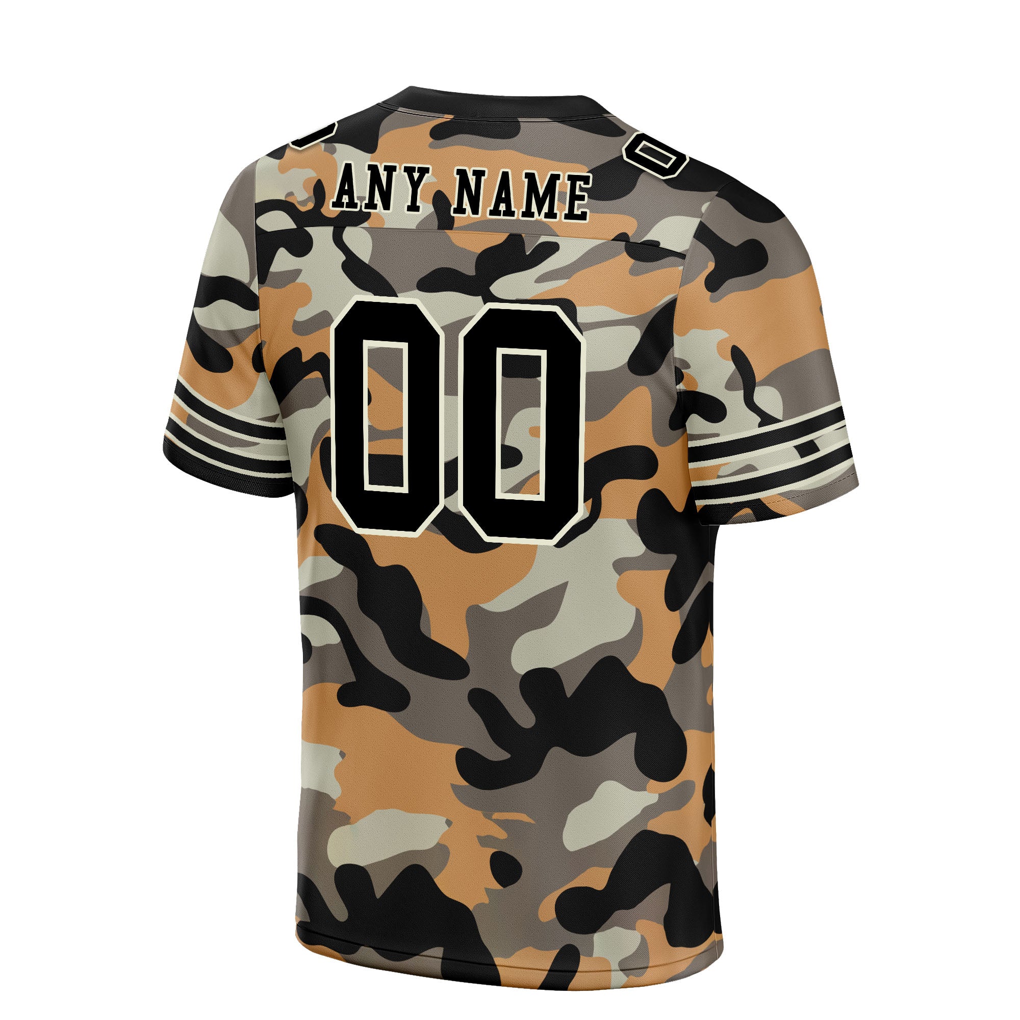 Custom Camo Personalized Authentic Football Jersey FBJ02-D06122