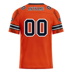 Custom Orange Chicago Personalized Authentic Football Jersey FBJ02-D025033-7