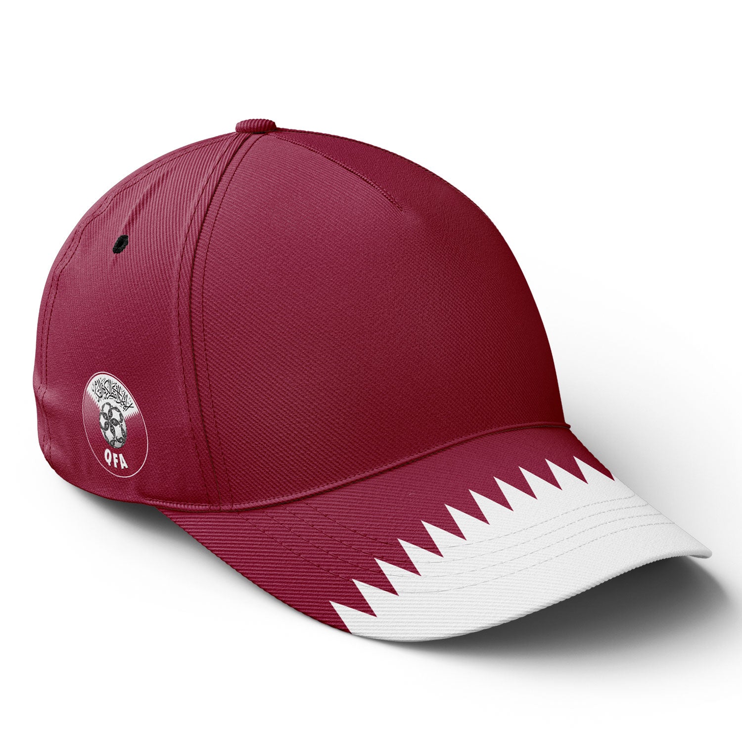 Personalized 2026 Qatar Soccer Fan Hat - Add Your Name & Design Custom 2026 Football Tournament Hat YW061-F025143-1