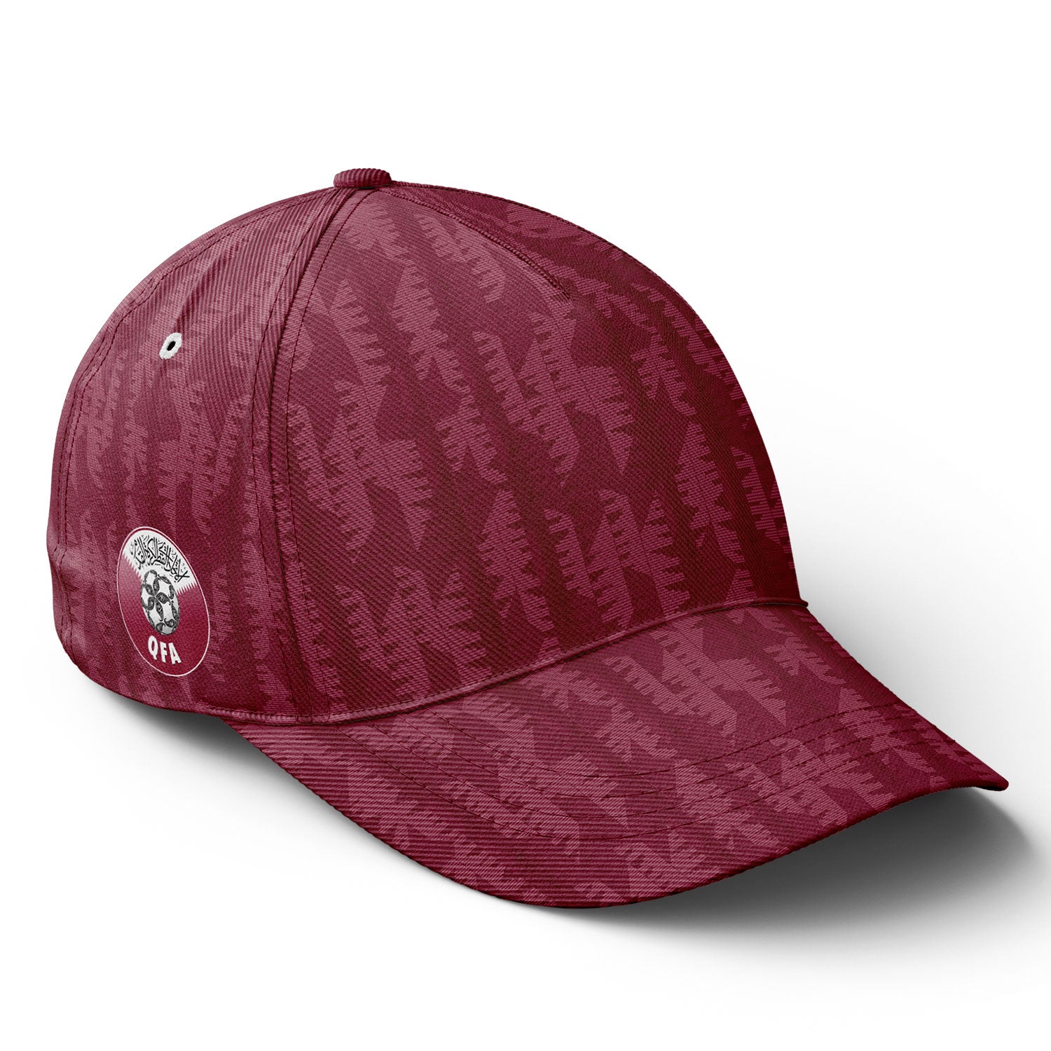 Personalized 2026 Qatar Soccer Fan Hat - Add Your Name & Design Custom 2026 Football Tournament Hat YW061-F025143-4