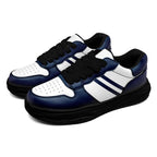 Custom Blue White Dallas Shoes Personalized Sneaker FN032-D020389-9