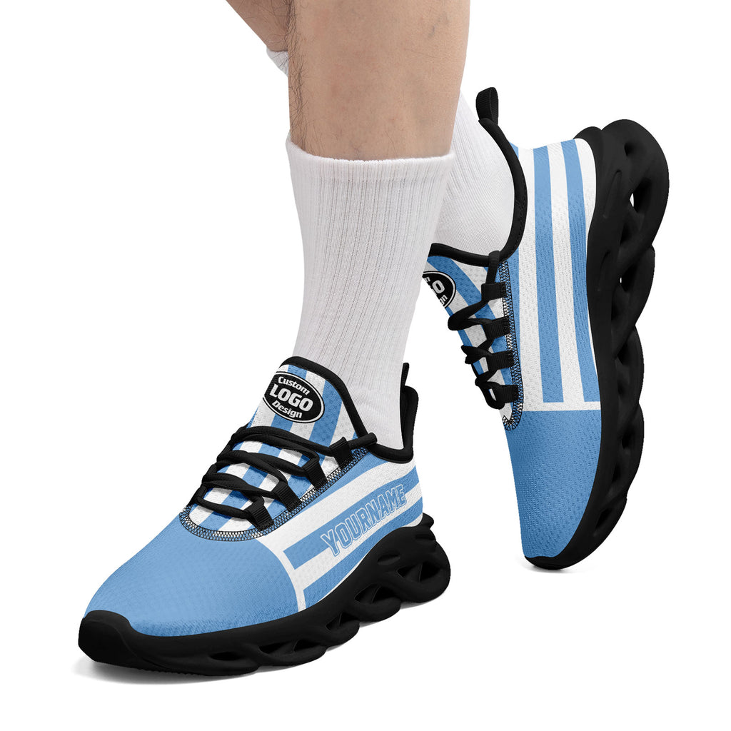 Custom 2026 World Cup Argentina Sneakers DIY Country Flag Running Shoes Lightweight Sport Shoes Gift for Football Fans Personalized Team Name and Logo FN003-F027086-4