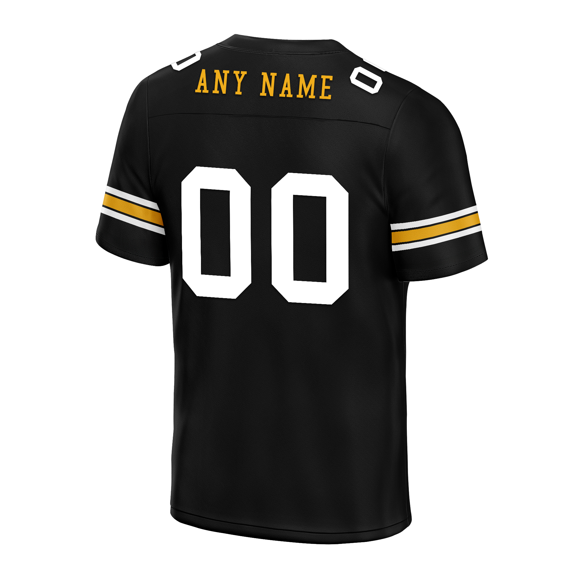 Custom Black Classic Style Personalized Authentic Football Jersey FBJ02-bd0a70a8