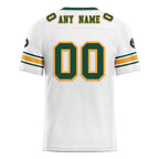 Custom White Green Wisconsin Personalized Authentic Football Jersey FBJ02-D020256-7