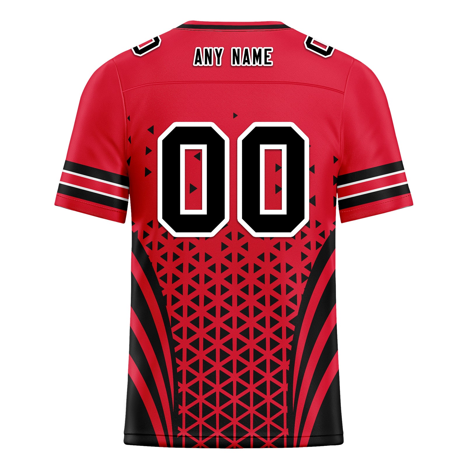 Custom Red White Missouri Personalized Authentic Football Jersey FBJ02-D023033-18