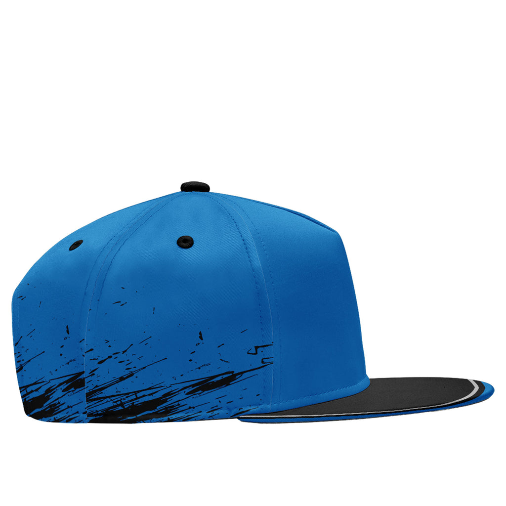 Custom Blue Black Carolina Football Jersey and Hat Combo Offer Personalized Combo ZH-D020326-5