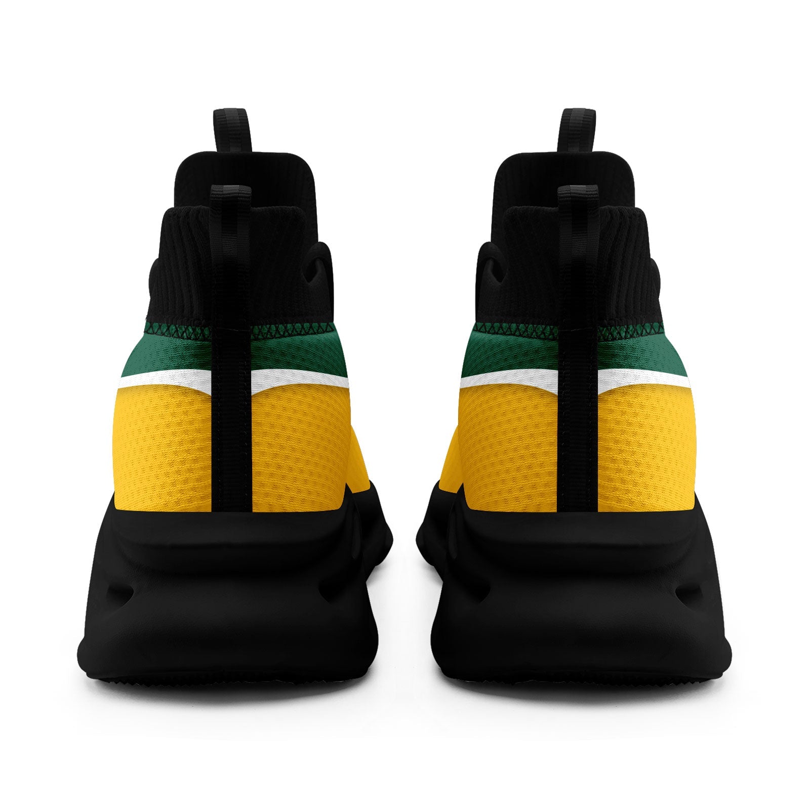 Custom Green Yellow Maxsoul Shoes Personalized Sneaker FN030A-E020011-23