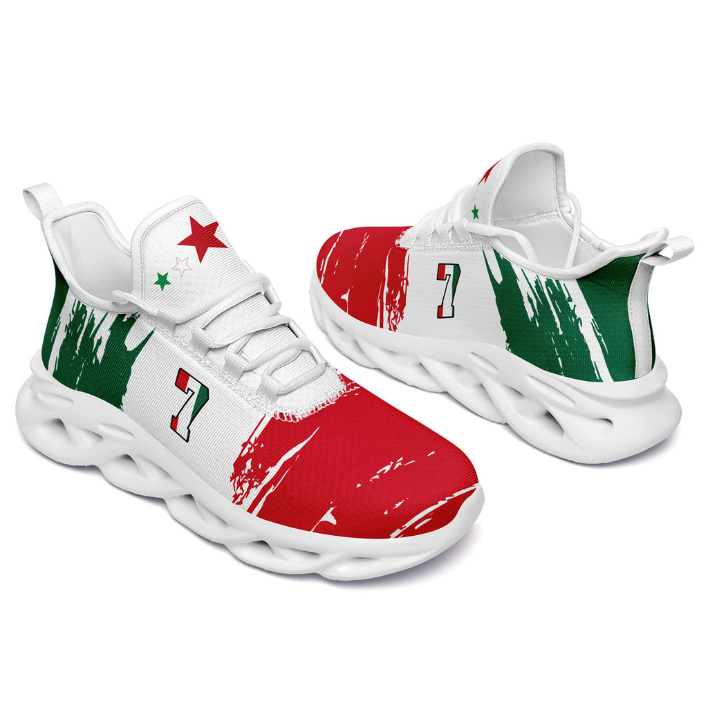 Custom 2026 World Cup Mexico Sneakers DIY Country Flag Running Shoes Lightweight Sport Shoes Gift for Football Fans Personalized Team Name and Logo FN003-F023078-7