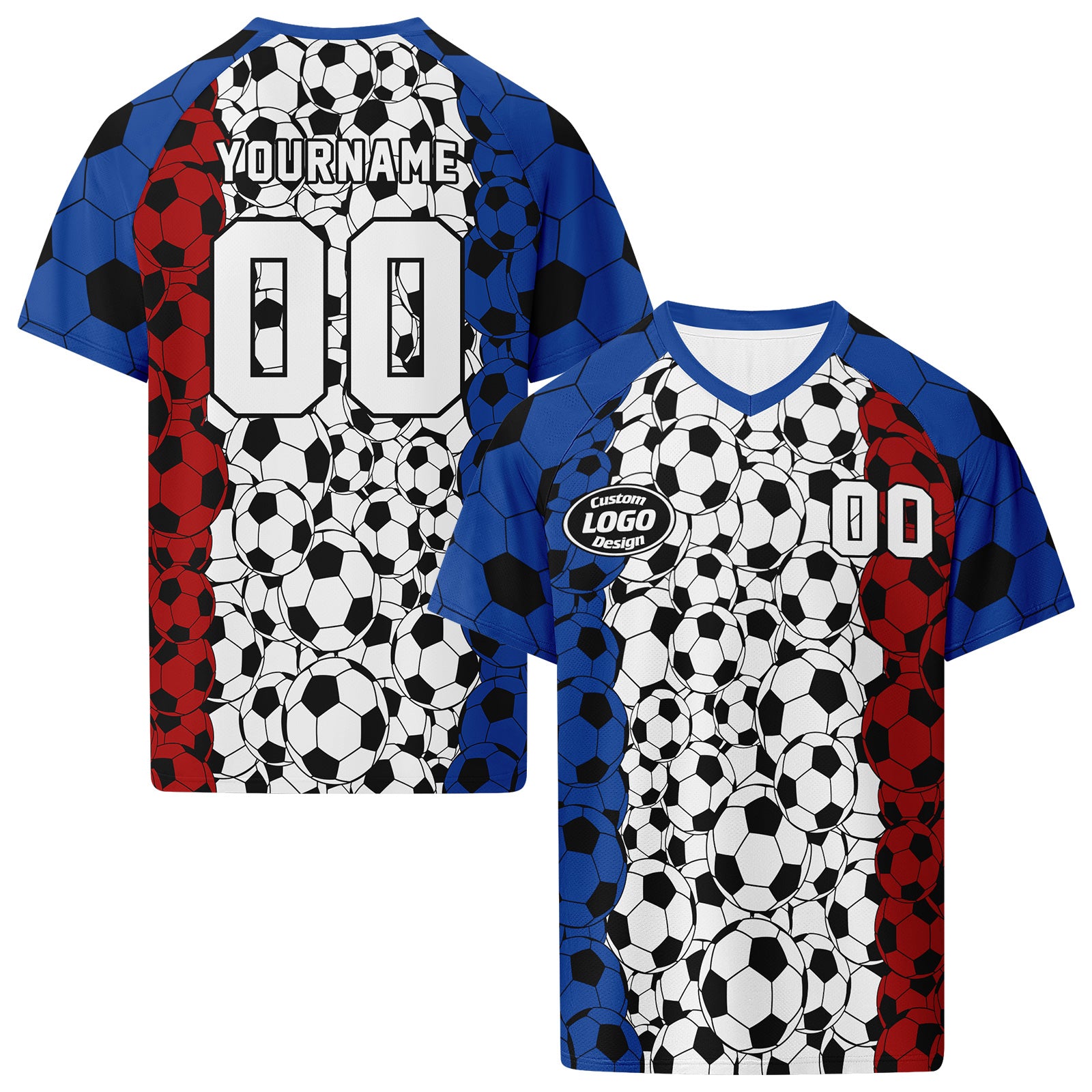 Custom France 2026 World Cup Football Shirt Customized Soccer Jersey for Fans Add Your Name & Number FZ190-F023107-15