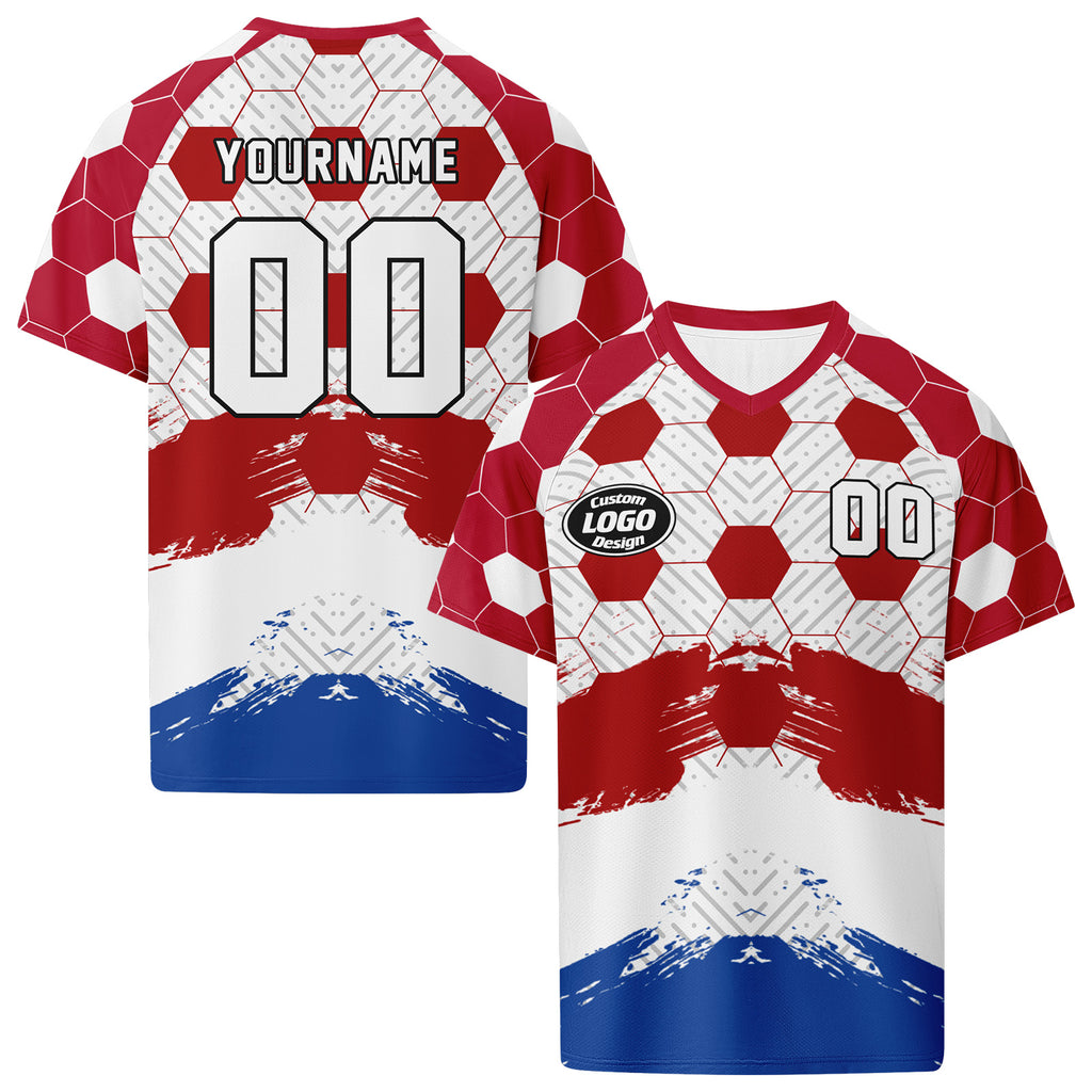 Custom France 2026 World Cup Football Shirt Customized Soccer Jersey for Fans Add Your Name & Number FZ190-F023107-10