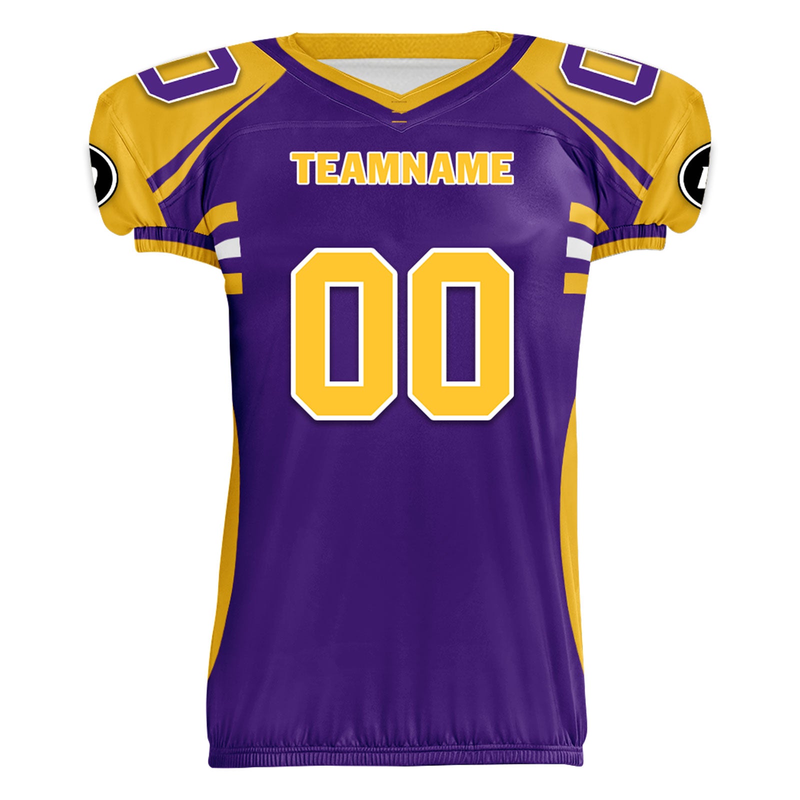 Custom Purple White Minnesota High-Performance American Football Jersey FBJ06-D023001-17