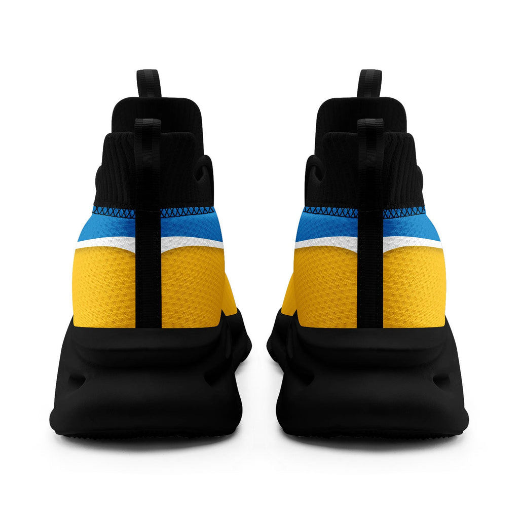Custom Blue Yellow Maxsoul Shoes Personalized Sneaker FN030A-E020011-21