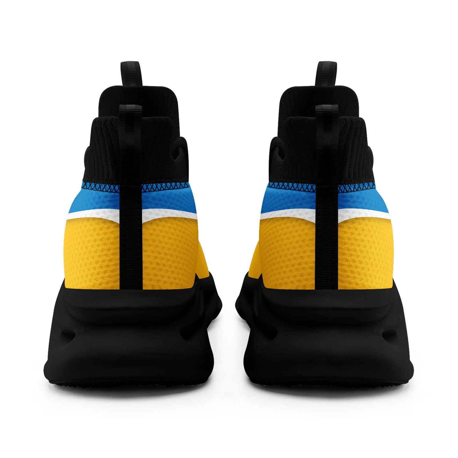 Custom Blue Yellow Maxsoul Shoes Personalized Sneaker FN030A-E020011-21