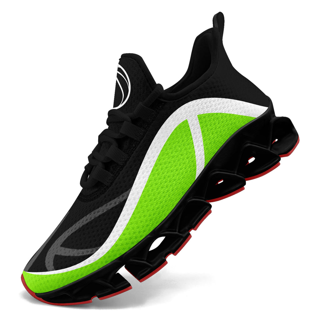 Custom Black Green Maxsoul Shoes Personalized Sneaker FN003XD-D020391-19