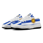 Custom Uruguay 2026 World Cup Sneakers DIY Country Flag Running Shoes Lightweight Sport Shoes Gift for Football Fans Personalized Team Name and Logo FN038-F009112-3