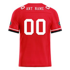 Custom Red Black Houston Football Jersey and Firesoul Sports Shoes Combo Offer Personalized Combo ZH-D020273-12