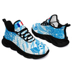Custom France 2026 World Cup Sneakers DIY Country Flag Running Shoes Lightweight Sport Shoes Gift for Football Fans Personalized Team Name and Logo FN003-F025037-7