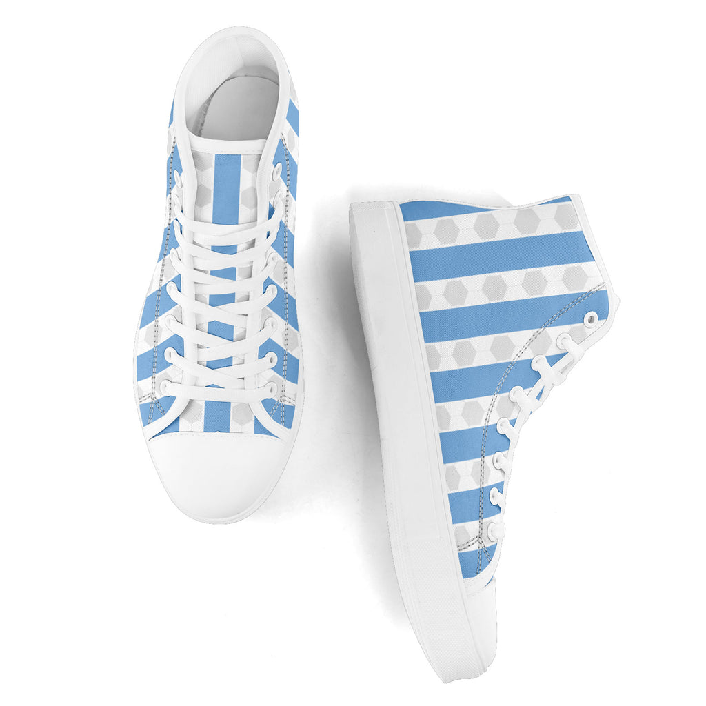 Custom 2026 World Cup Argentina Sneakers DIY Country Flag Running Shoes Lightweight Sport Shoes Gift for Football Fans Personalized Team Name and Logo FN024-F027093-2