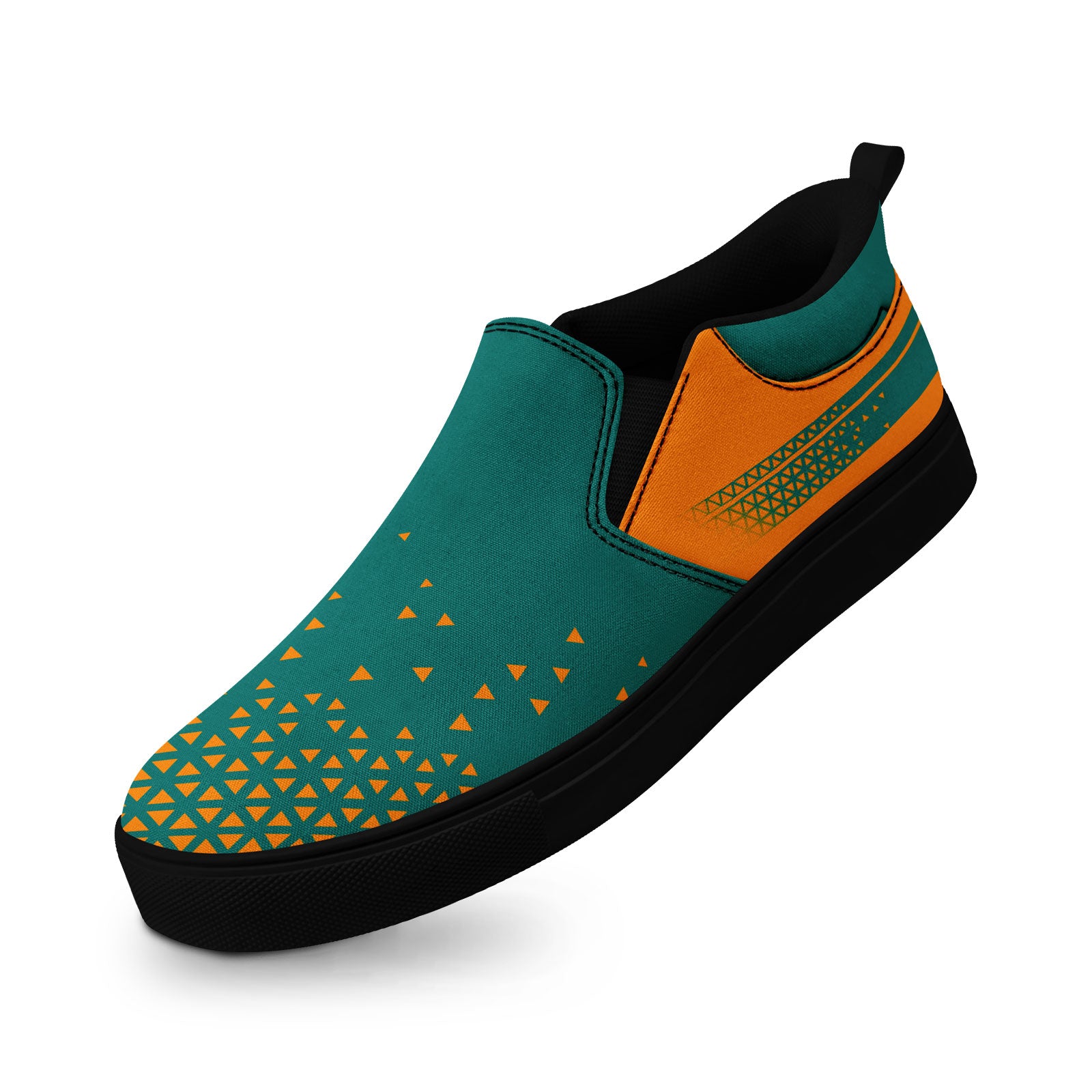 Custom Canvas Sneakers Personalized Slip On Shoes FN071-E023042-6