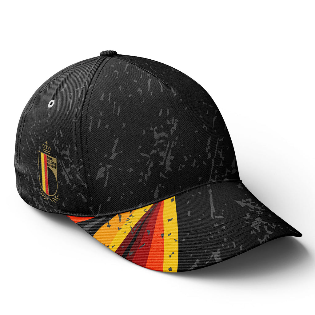 Personalized 2026 Belgium Soccer Fan Hat - Add Your Name & Design Custom 2026 Football Tournament Hat YW061-F025132-2
