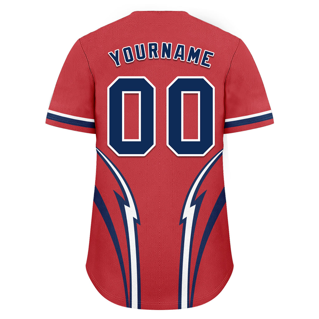 Custom Personalized Authentic Baseball Jersey BSBJ01-E023019-5
