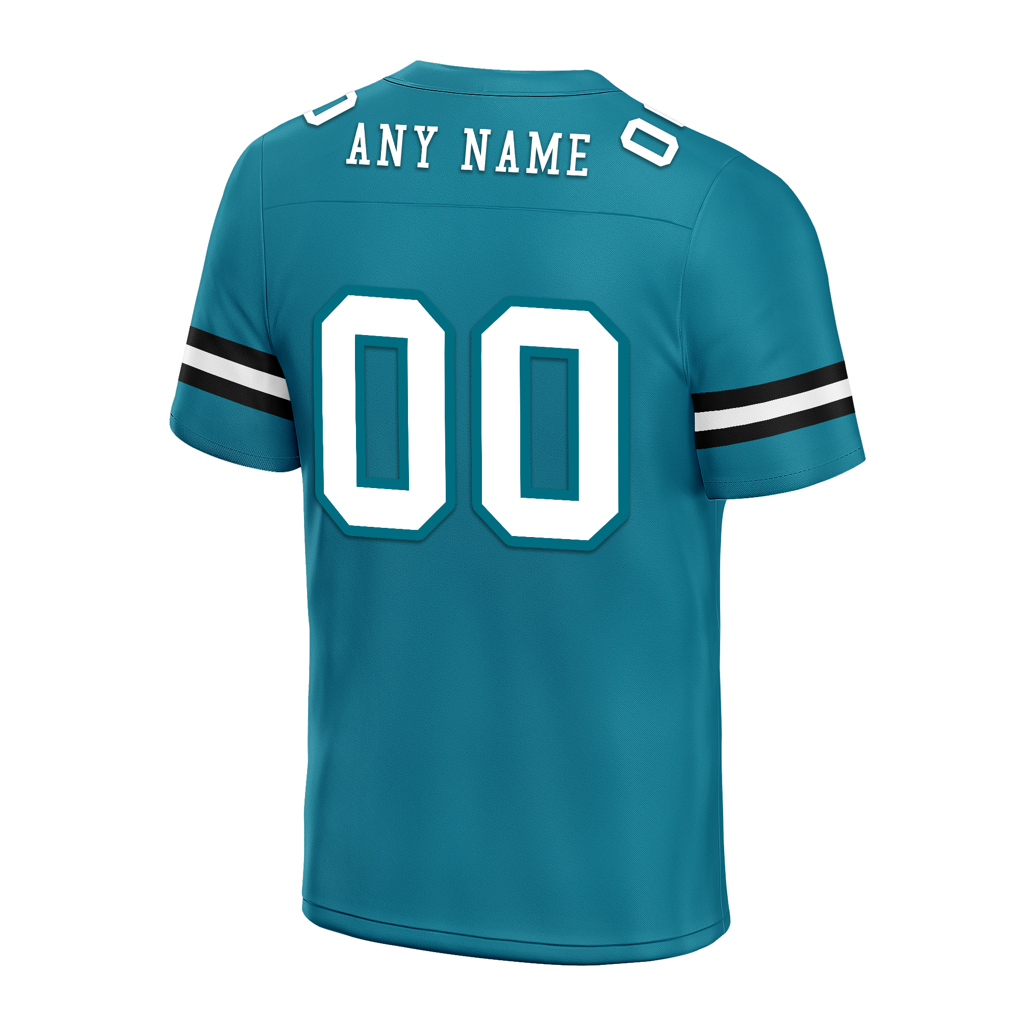 Custom Blue Classic Style Personalized Authentic Football Jersey FBJ02-bd0a70be