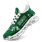 Custom Saudi Arabia 2026 World Cup Sneakers DIY Country Flag Running Shoes Lightweight Sport Shoes Gift for Football Fans Personalized Team Name and Logo FN003XD-F009100-2