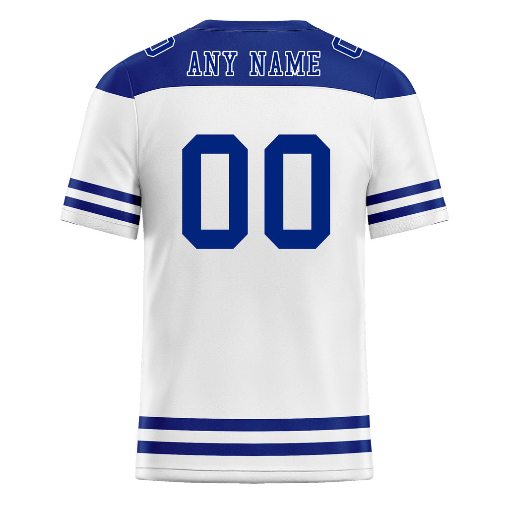 Custom Indianapolis Personalized Authentic Football Jersey FBJ02-E0607-12