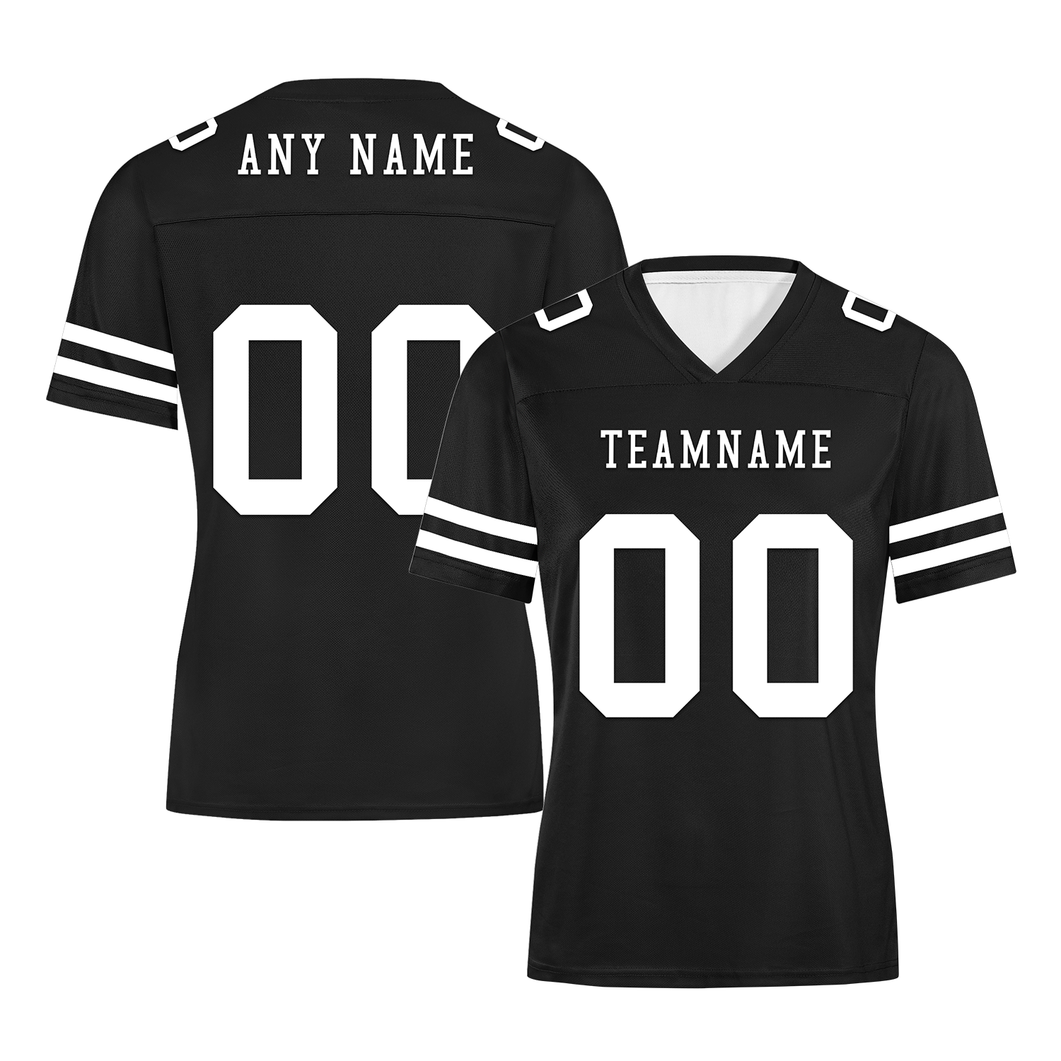 Custom Black Classic Style Personalized Authentic Football Jersey FBJ02-bd0a70bc