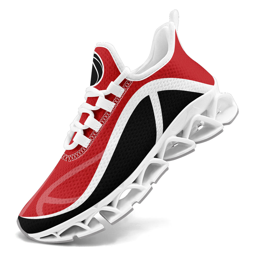 Custom Red Black Maxsoul Shoes Personalized Sneaker FN003XD-D020391-2