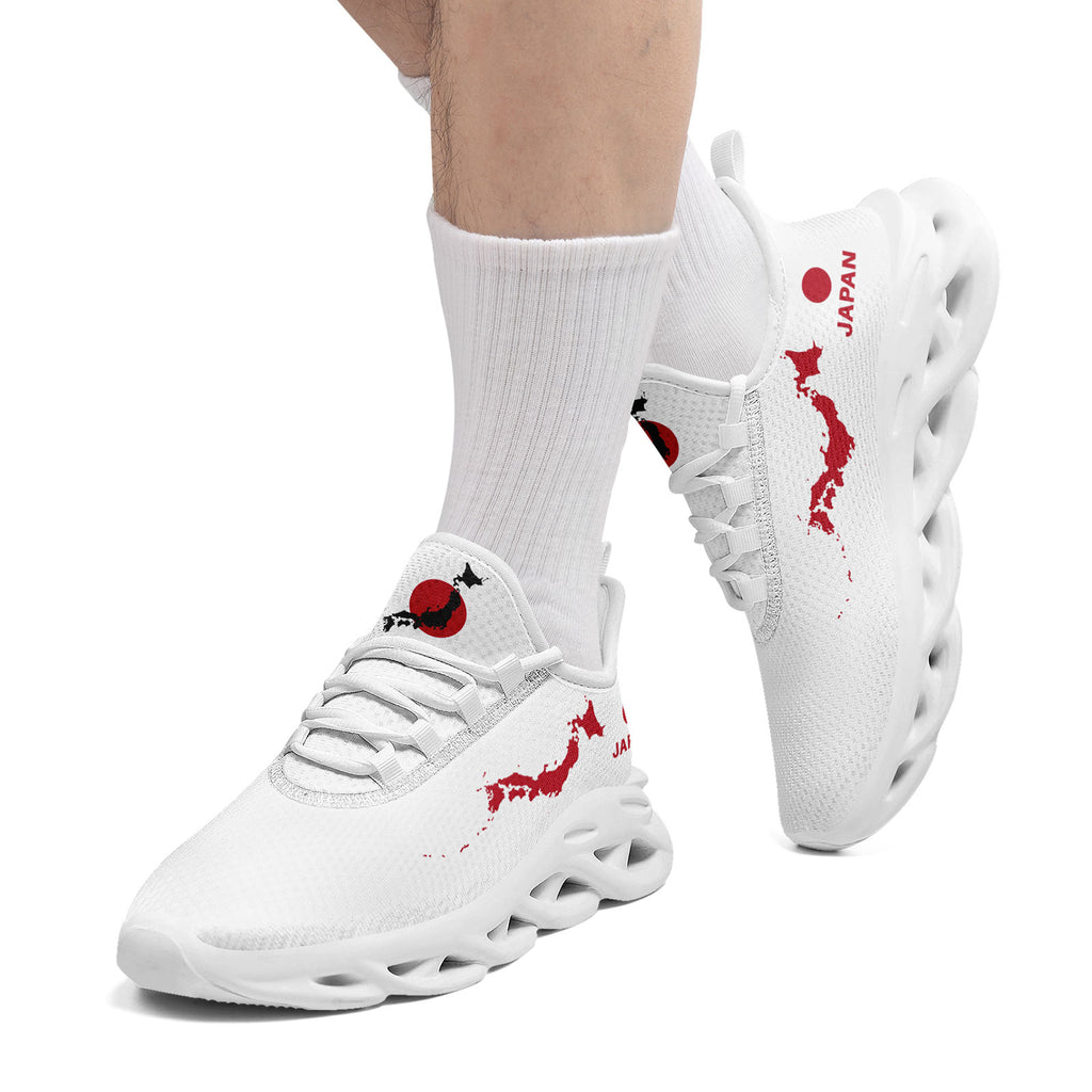 Custom Japan 2026 World Cup Sneakers DIY Country Flag Running Shoes Lightweight Sport Shoes Gift for Football Fans Personalized Team Name and Logo FN003-F025044-8