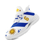 Custom Uruguay 2026 World Cup Sneakers DIY Country Flag Running Shoes Lightweight Sport Shoes Gift for Football Fans Personalized Team Name and Logo FN079-F009123-6