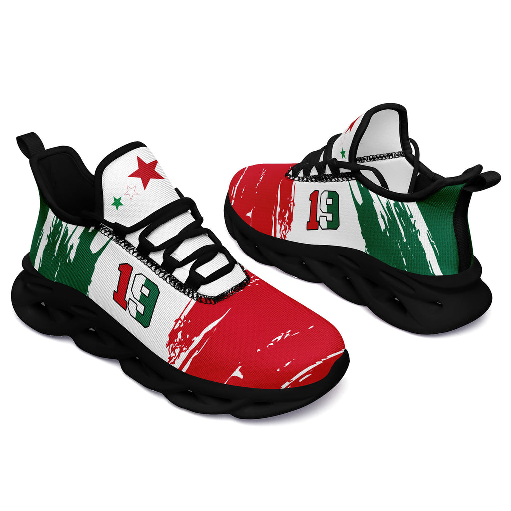 Custom 2026 World Cup Mexico Sneakers DIY Country Flag Running Shoes Lightweight Sport Shoes Gift for Football Fans Personalized Team Name and Logo FN003-F023078-8