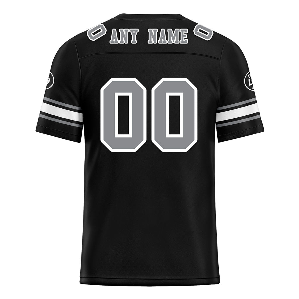 Custom Black Las Vegas Personalized Authentic Football Jersey FBJ02-D020256-23